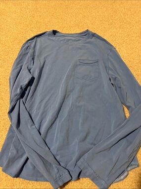 lululemon athletica Long-Sleeve Crew Pocket Tee - Blue